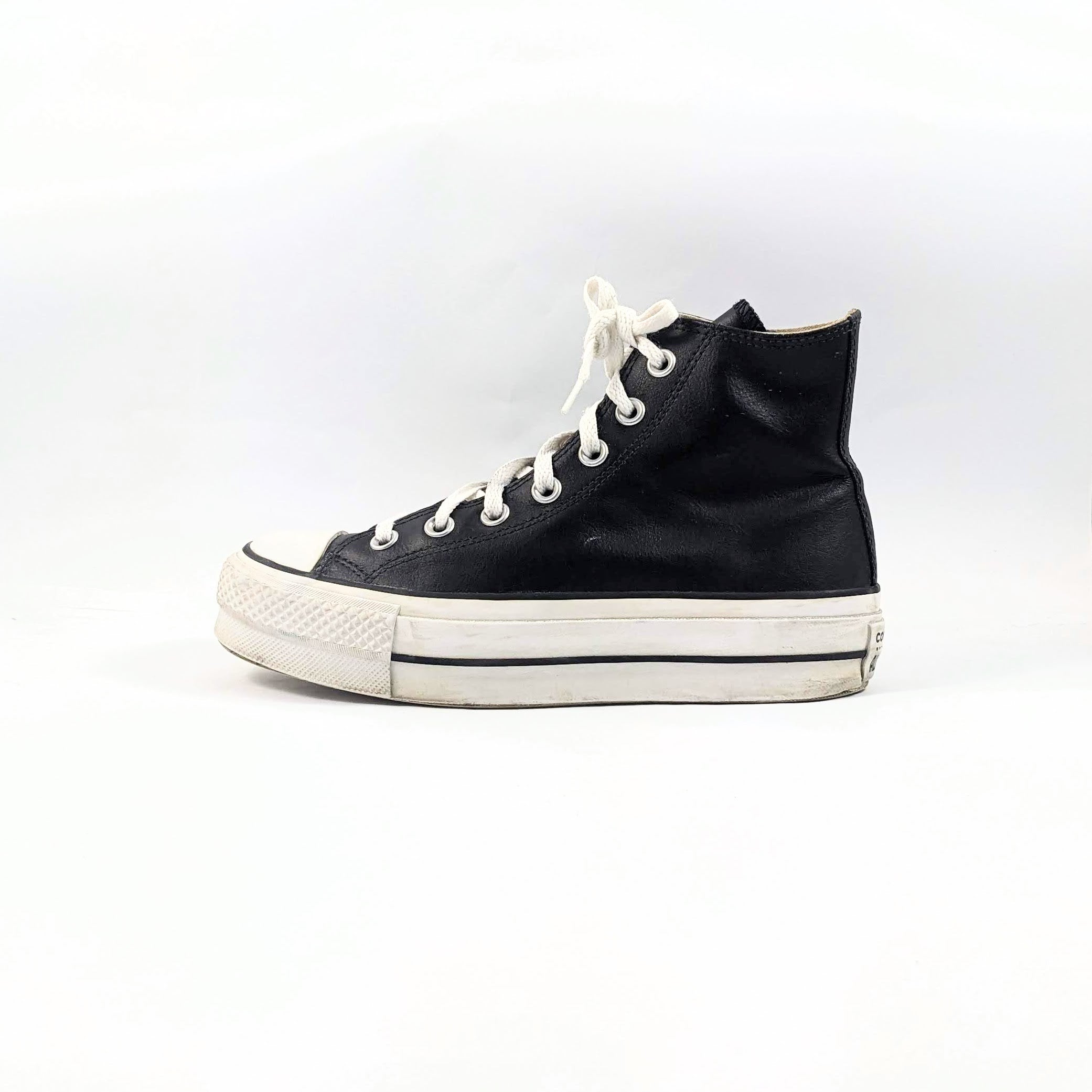 Converse Black Hightops