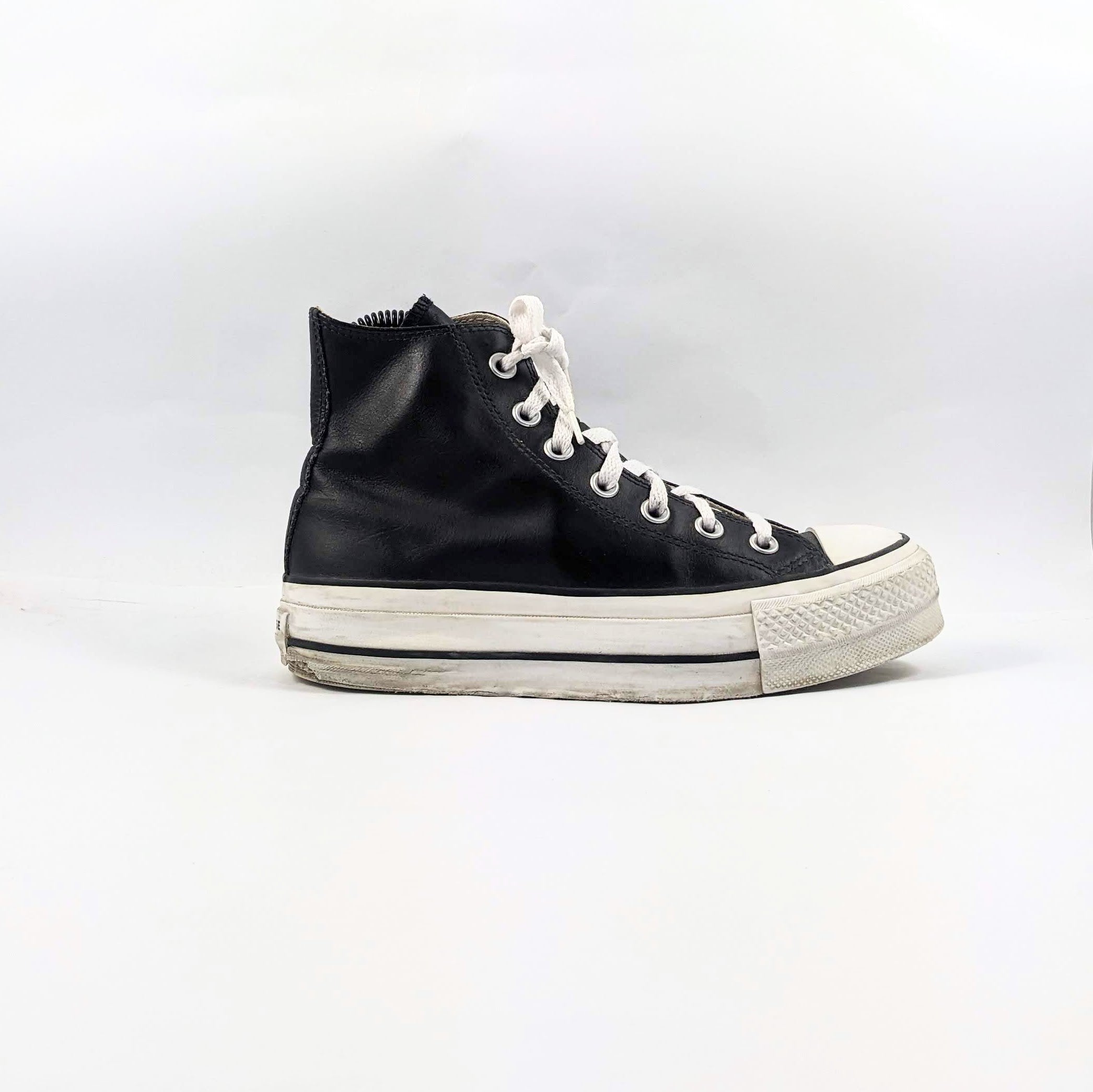 Converse Black Hightops