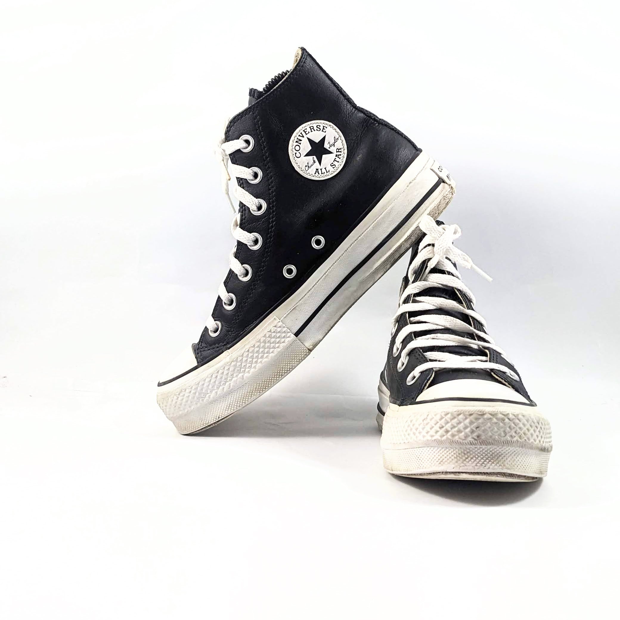 Converse Black Hightops