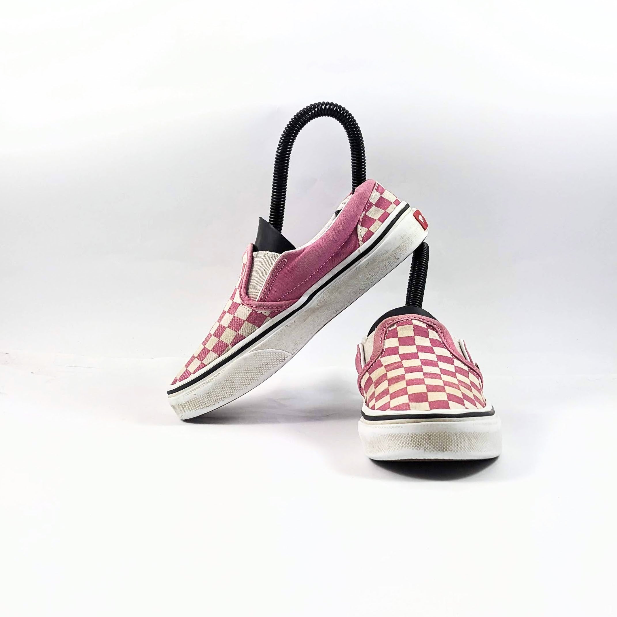 Vans Pink Preloved SlipOns