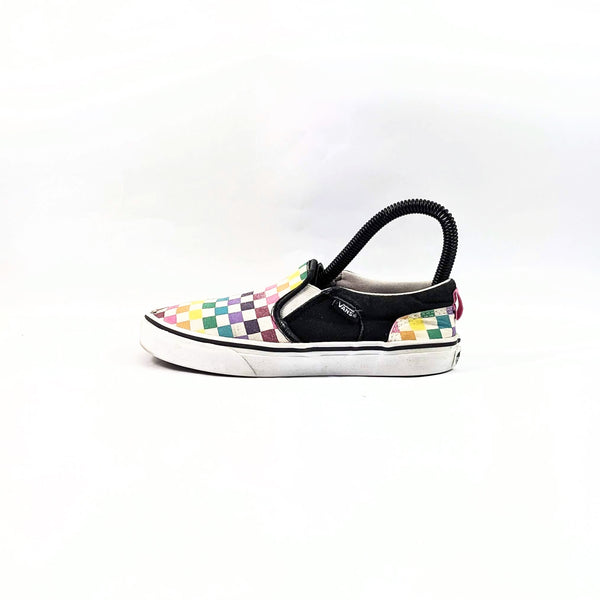 فانس الشطرنج SlipOns الأبيض