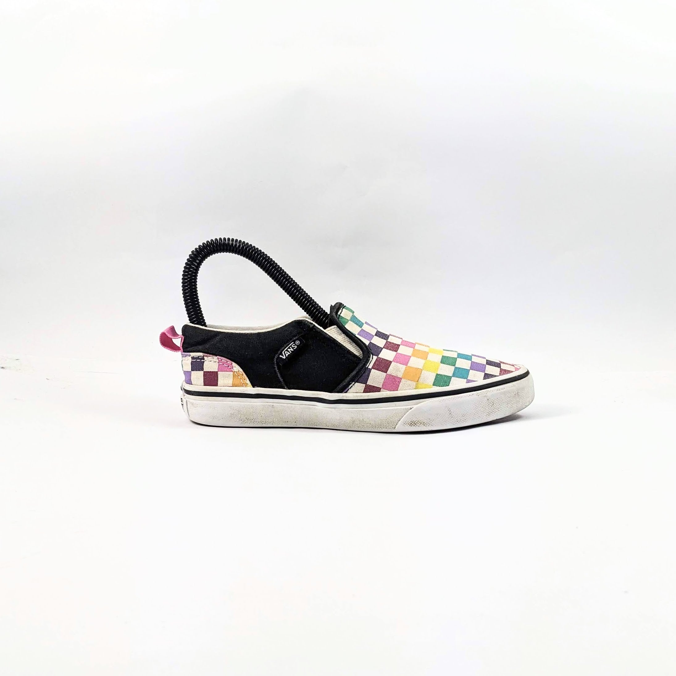 فانس الشطرنج SlipOns الأبيض