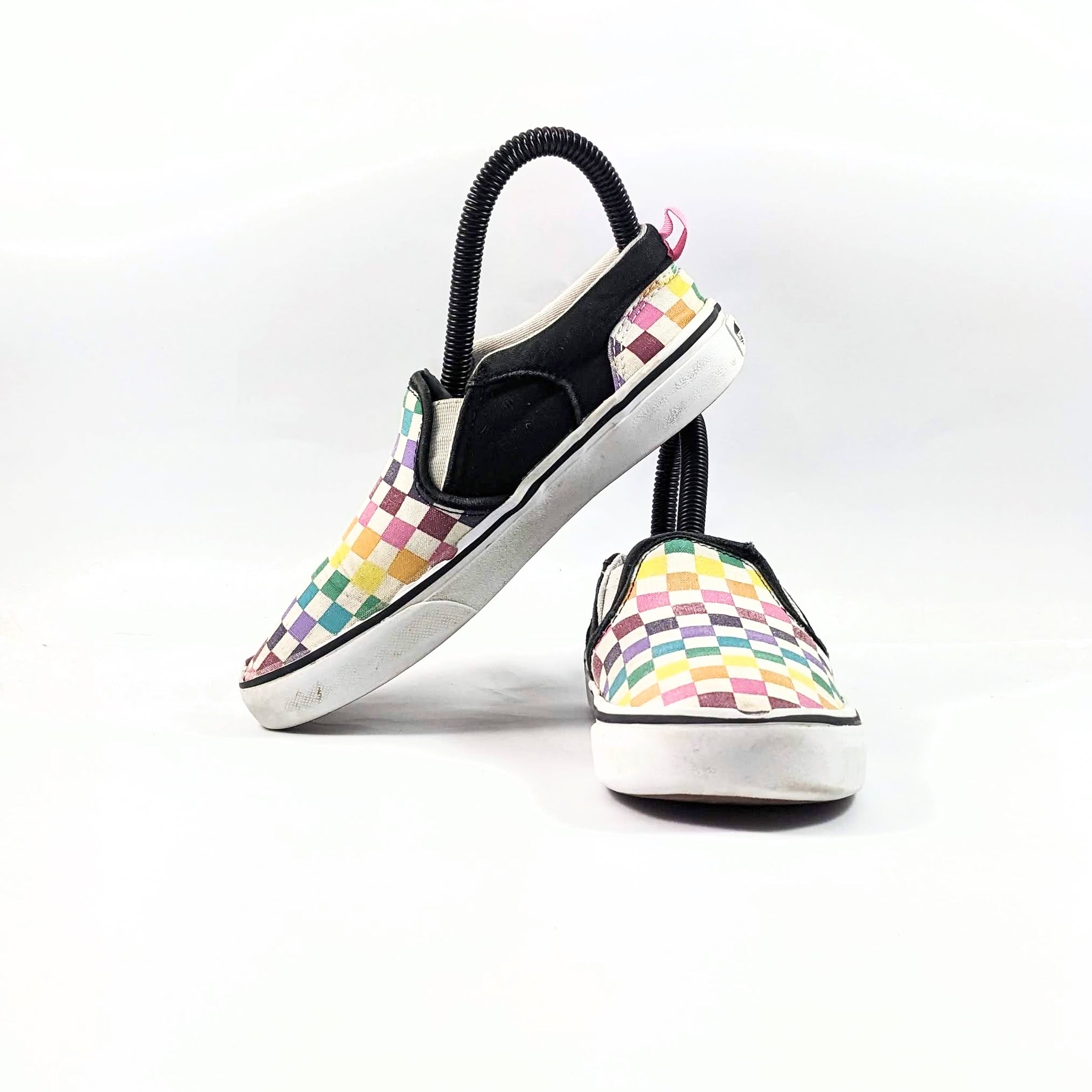 فانس الشطرنج SlipOns الأبيض