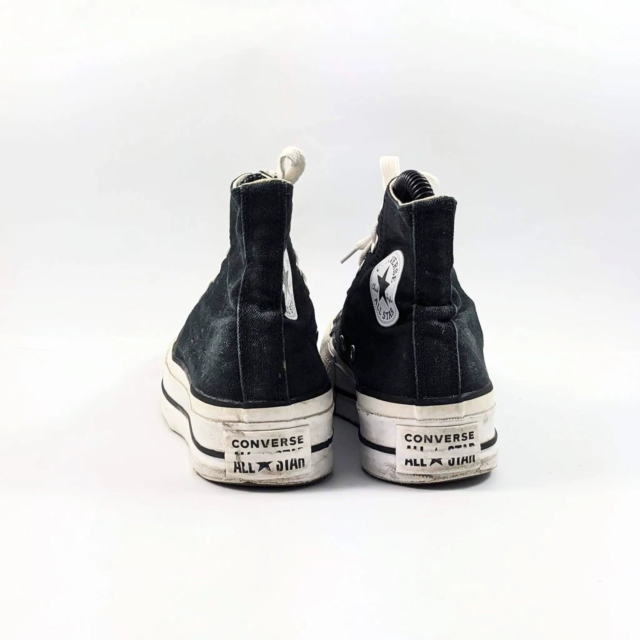Converse Black Hightops