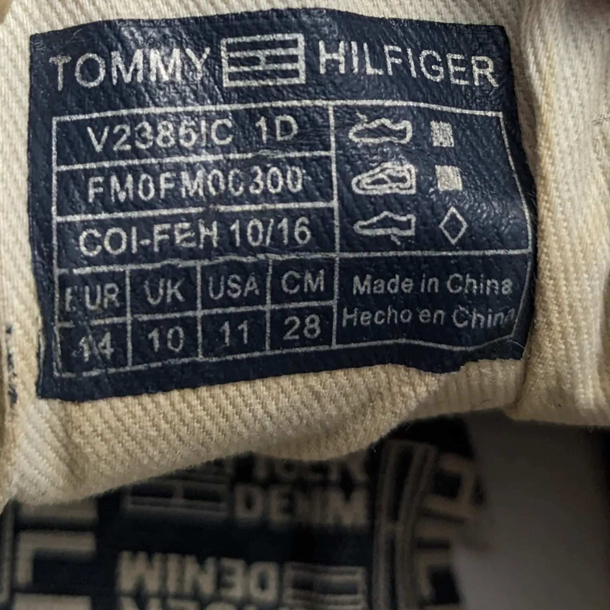 Tommy Hilfiger Blue Sneakers