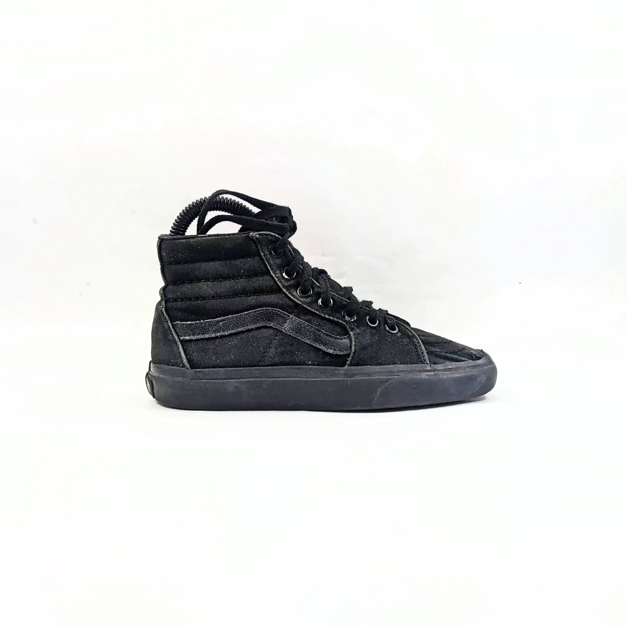 Vans Black Hightops Kids