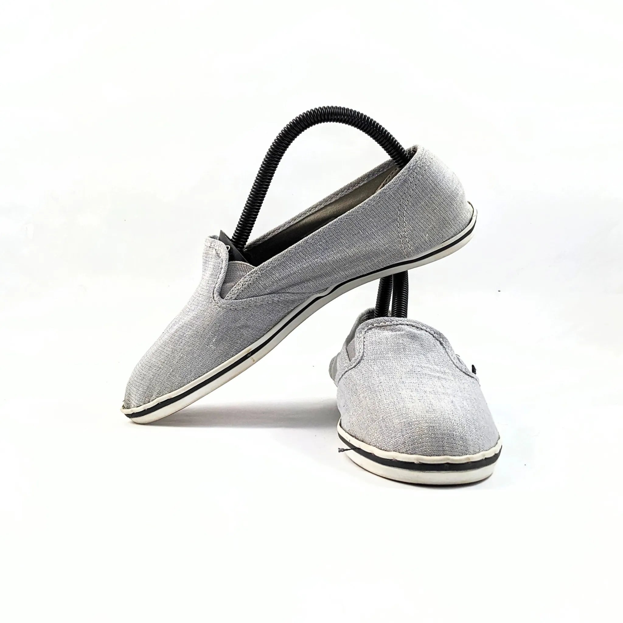 Vans Grey SlipOns
