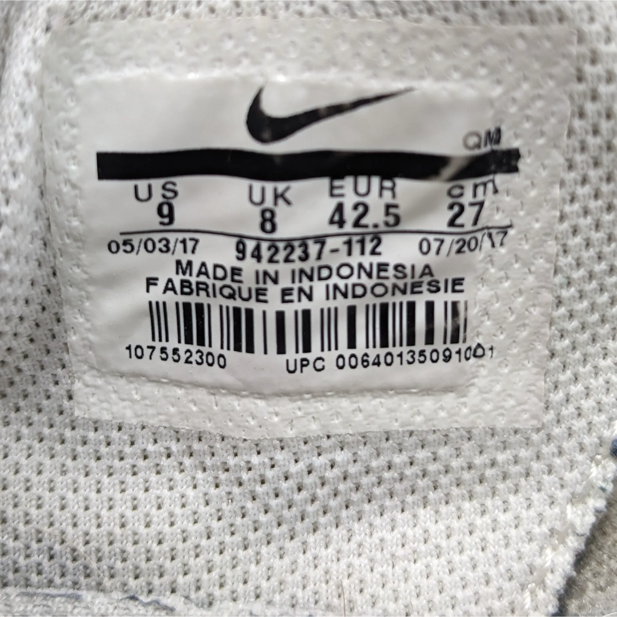 Nike White Sneakers af1