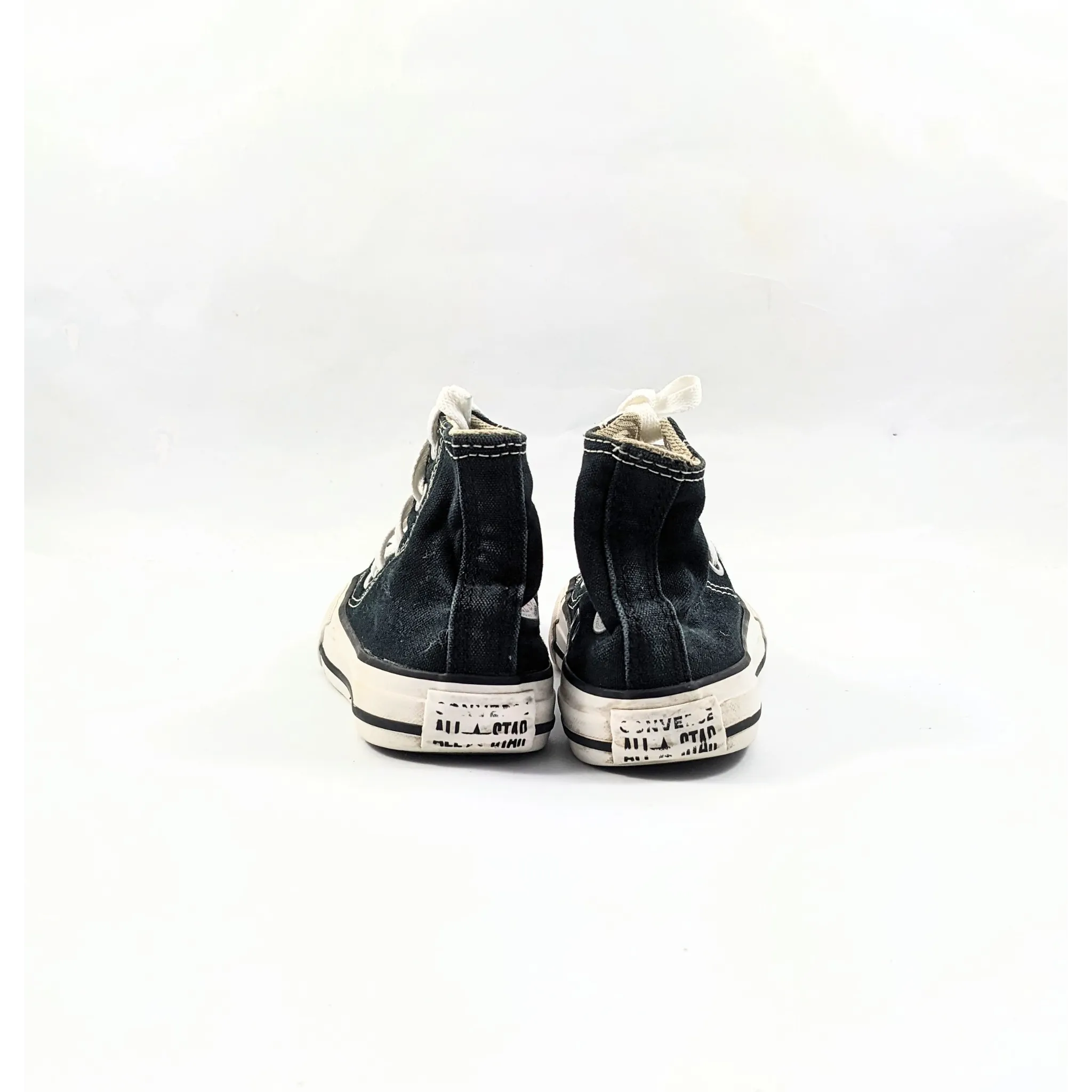 Converse Black Hightops Kids