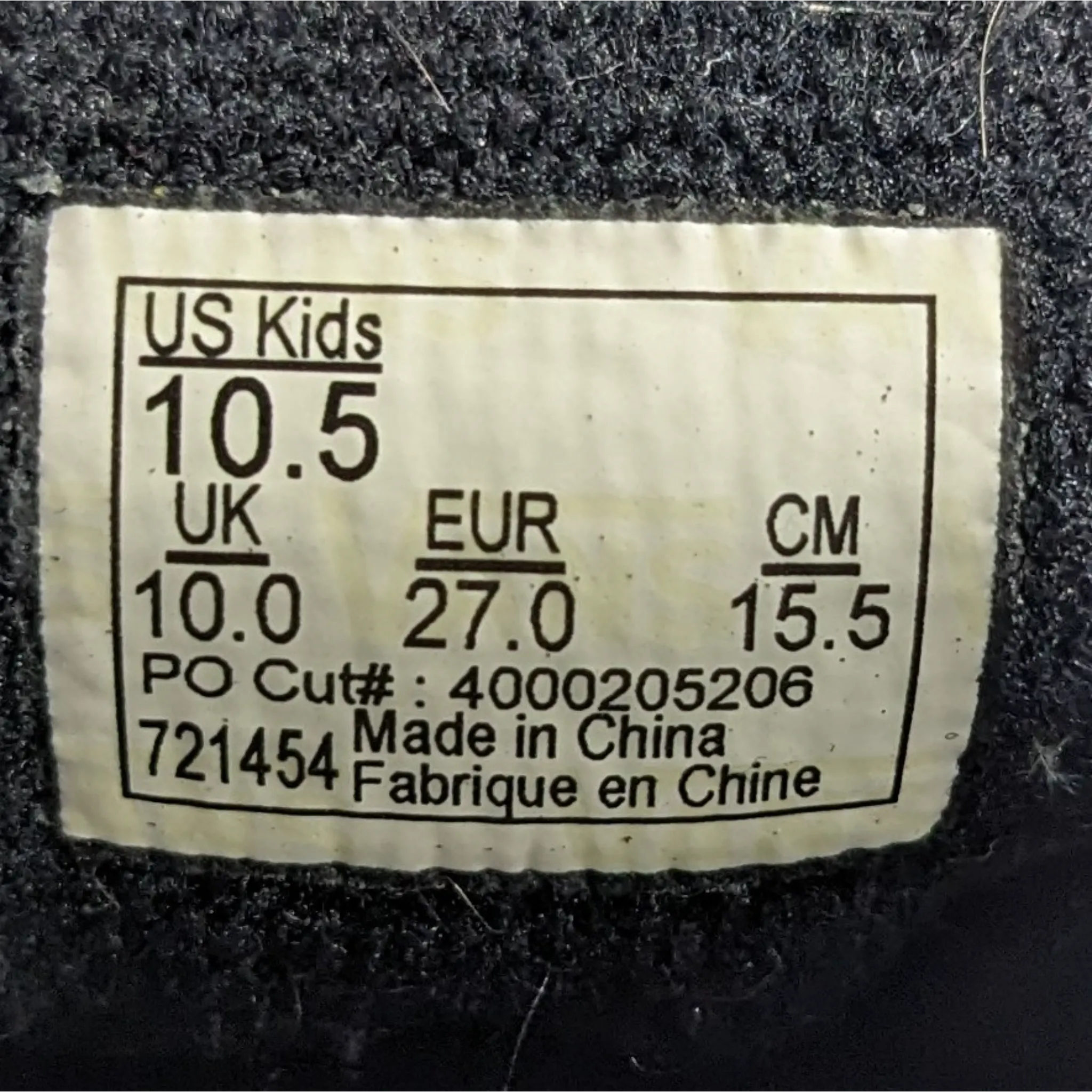 Vans Black Sneakers Kids