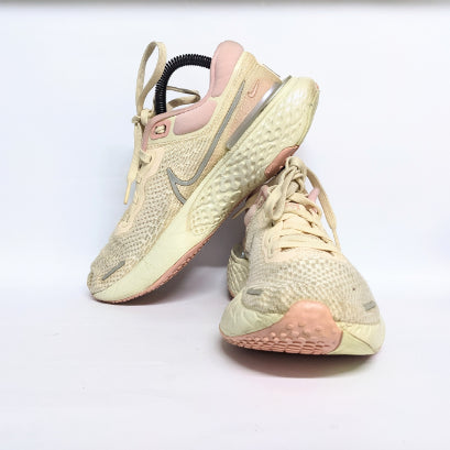Thick Sole Light Pink Sneakers