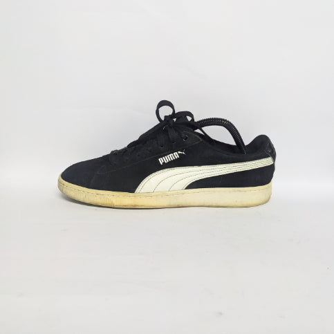 Puma Black Vikky Trainers Sneakers for Women | Suede