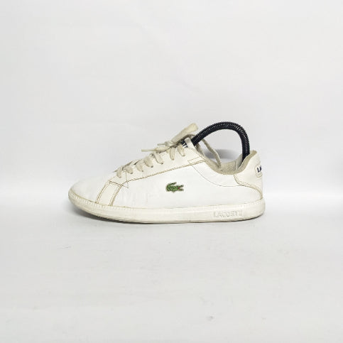 Lacoste White Leather Sneakers