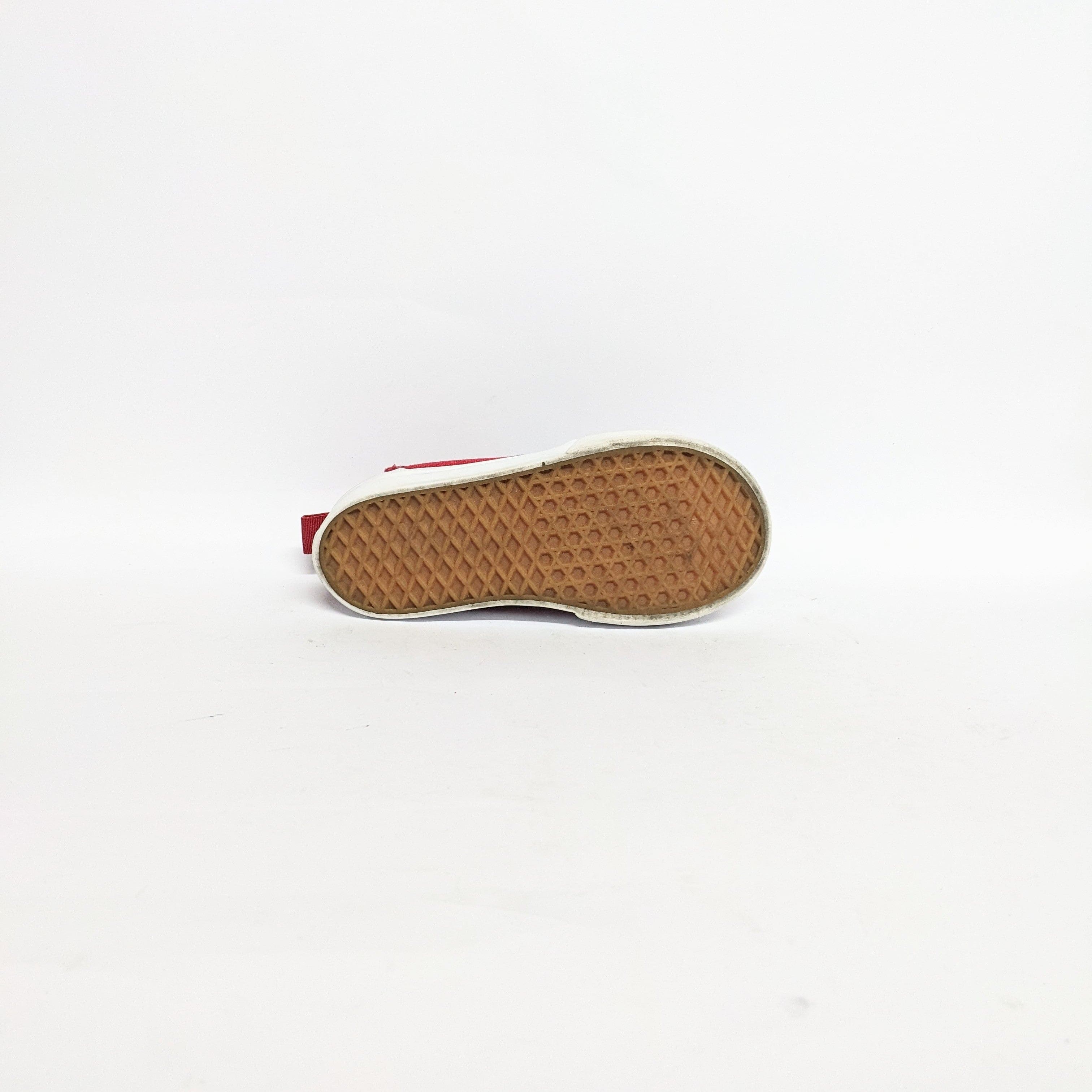 Vans Red Old Skool Kids Sneakers