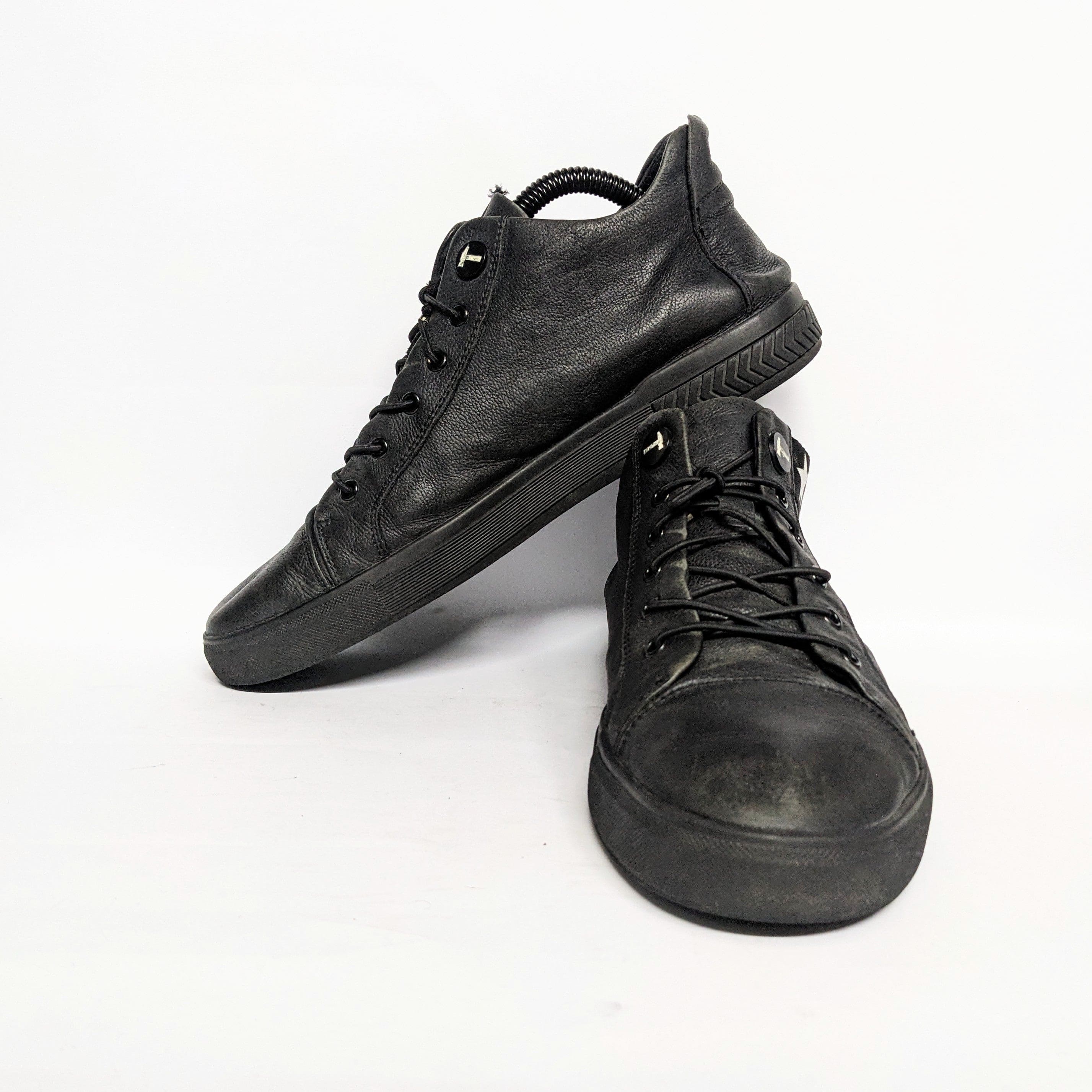 Shop Black American Leather Sneakers