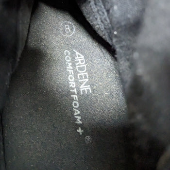 Black Convas Hightop Sneakers