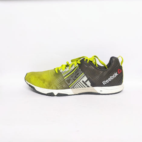 Reebok Shoes Mens 8 Crossfit Sprint 2.0 | Training Shoe Gray Neon