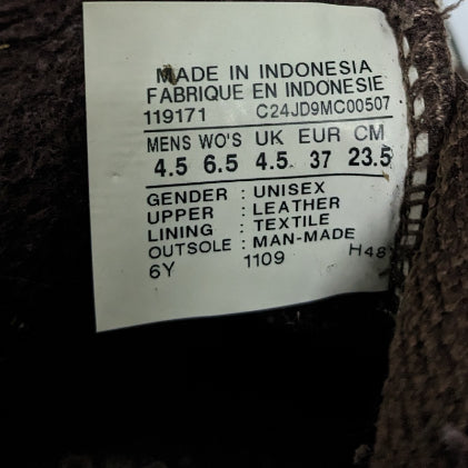 Converse All Star, Brown Leather Mid Junior Sneakers
