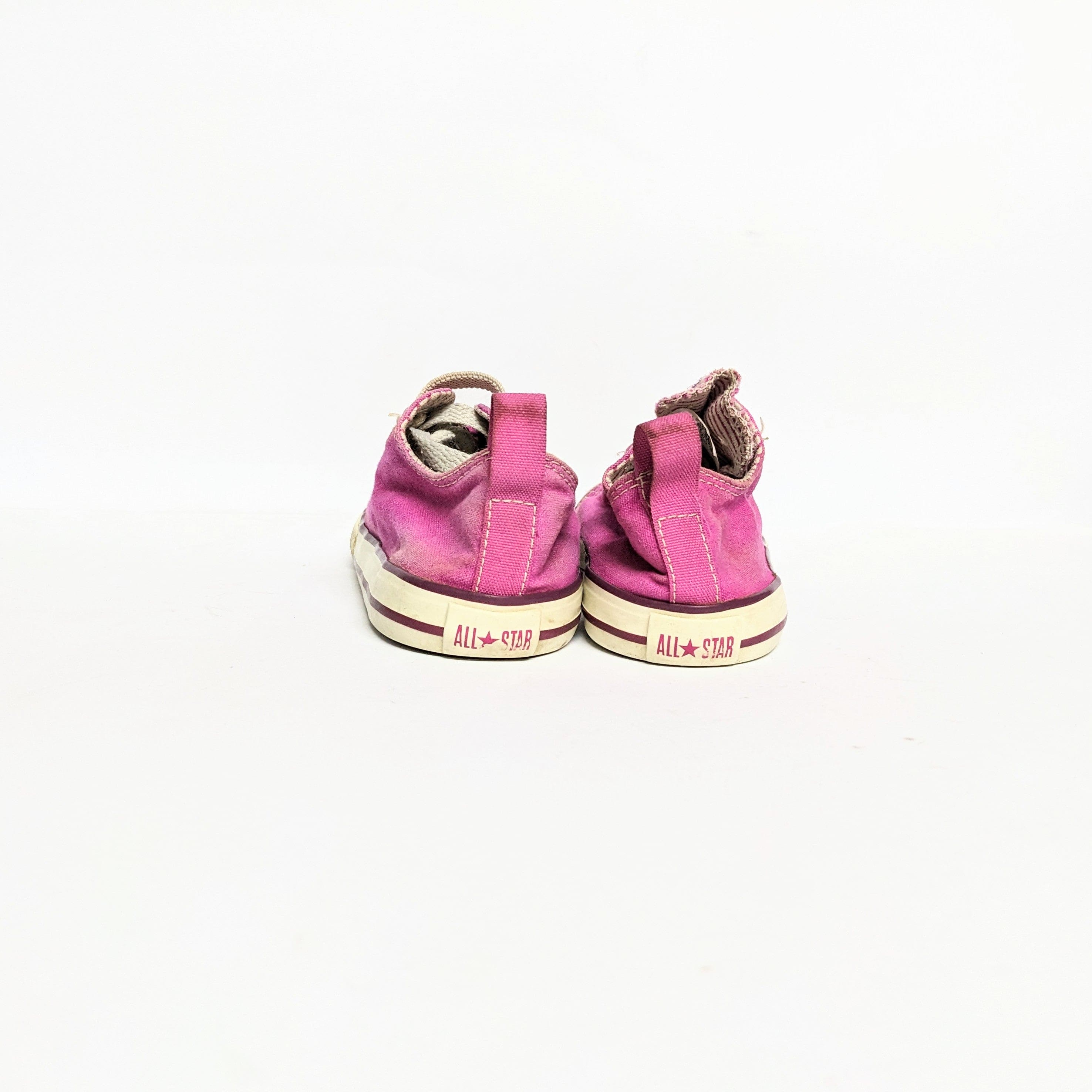 Converse Pink Kids Preloved Sneakers