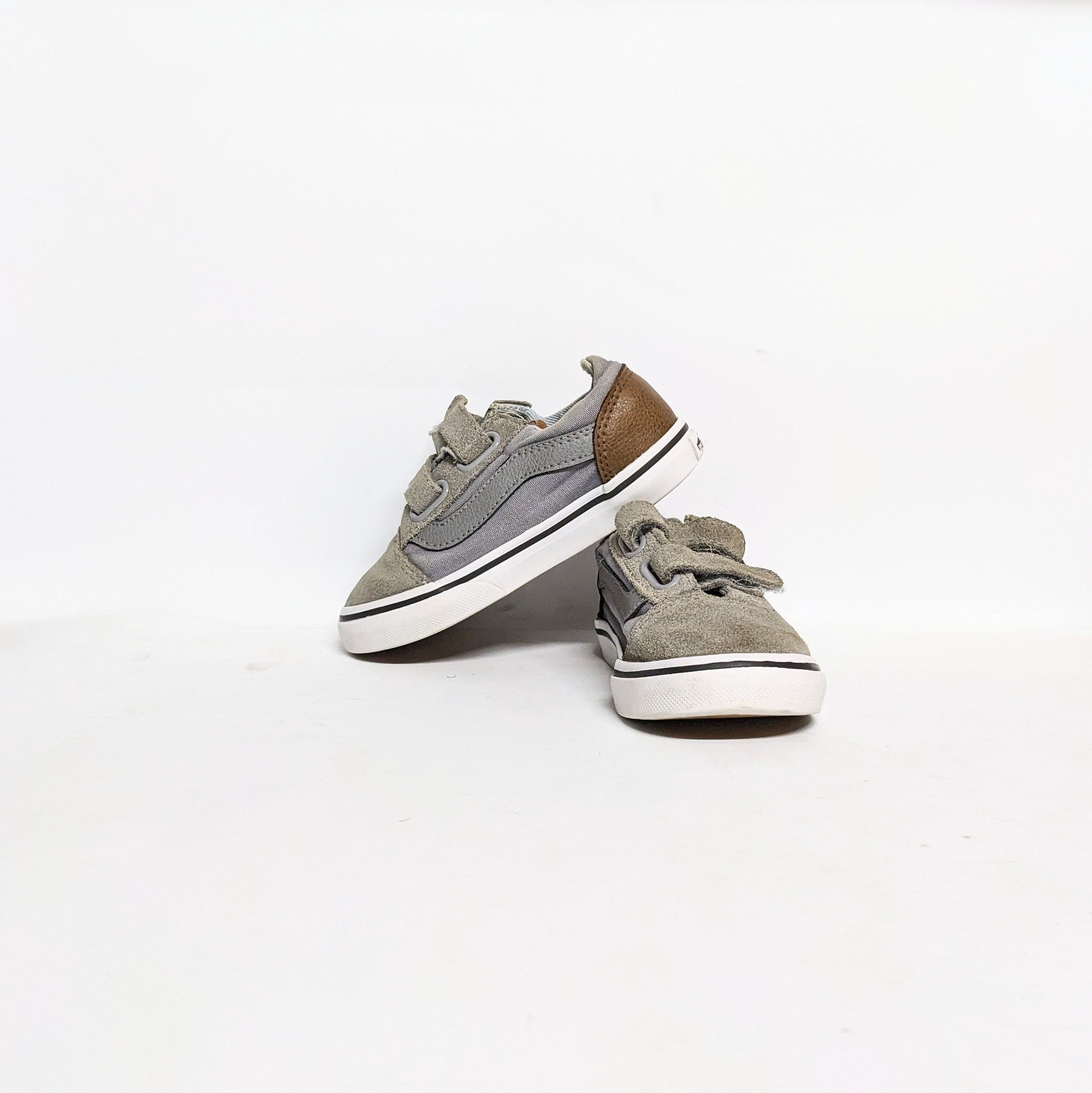 Vans Kids Sneakers Grey Imported Used