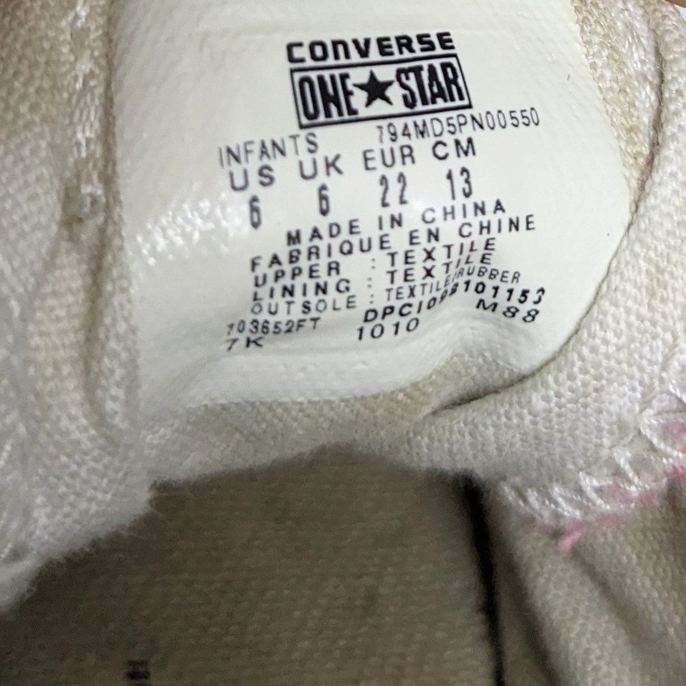 Converse Light Pink Sneakers for Toddler