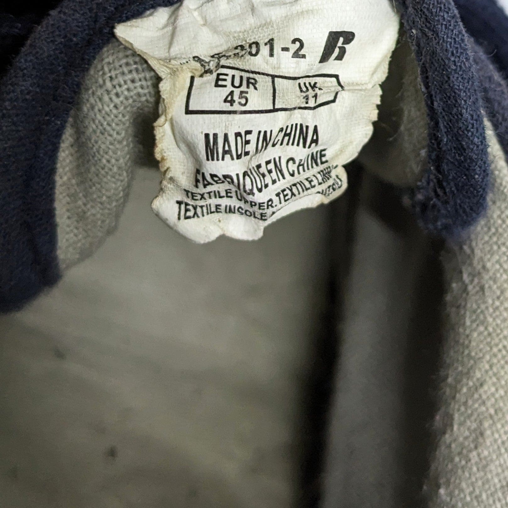 Preloved Imported Blue Sneakers for Women and Men