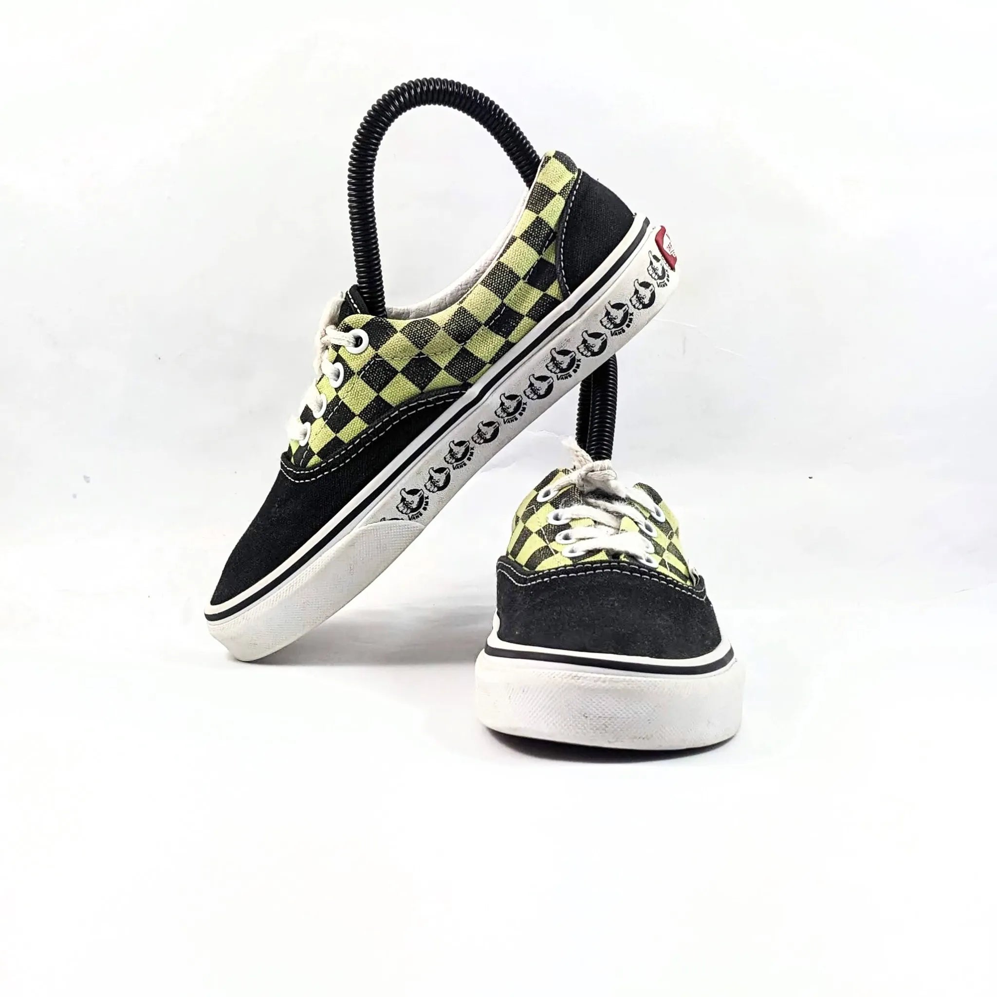 Vans Checkerboard Yellow Sneakers