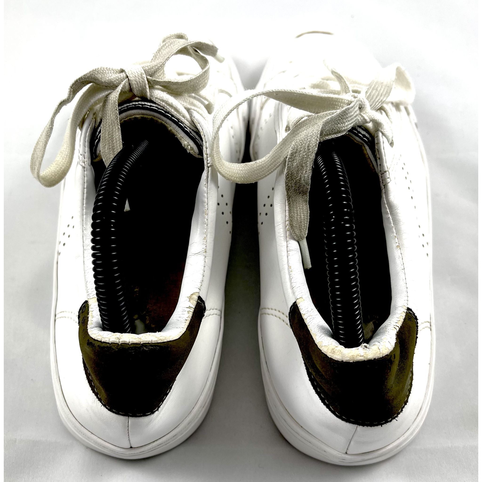 Pull&Bear White Leather Sneakers