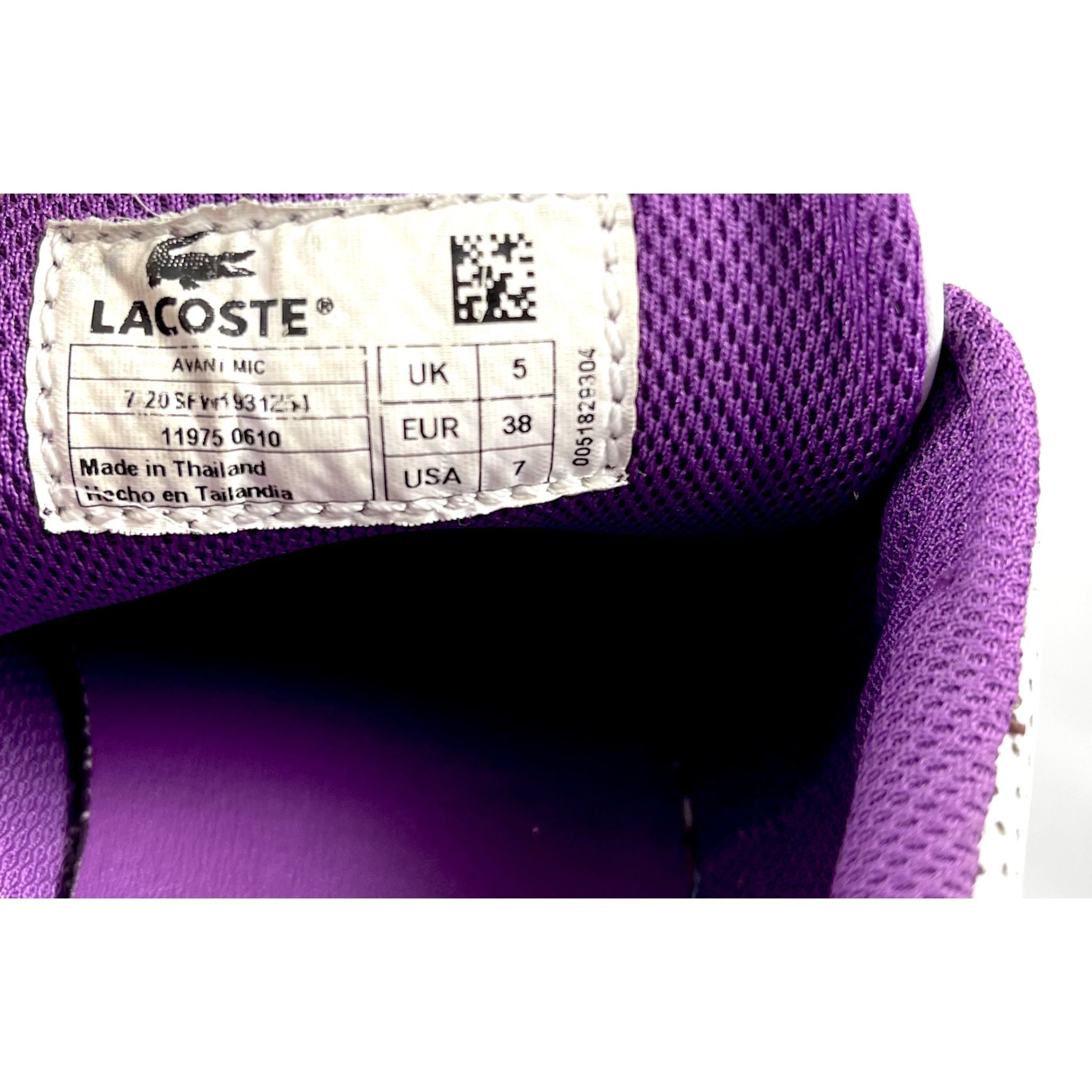 White Lacoste Sneakers