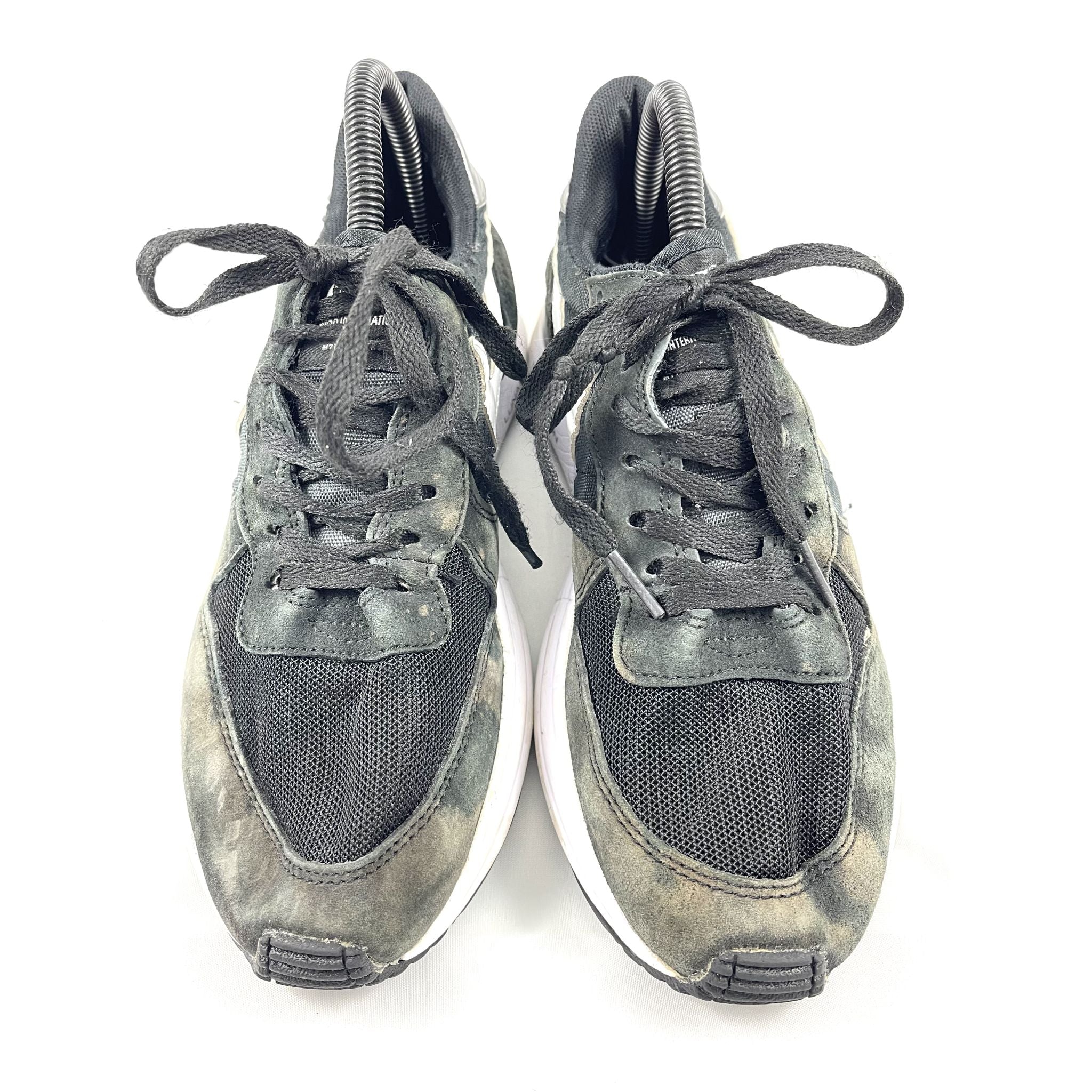 Black Green Nike Sneakers
