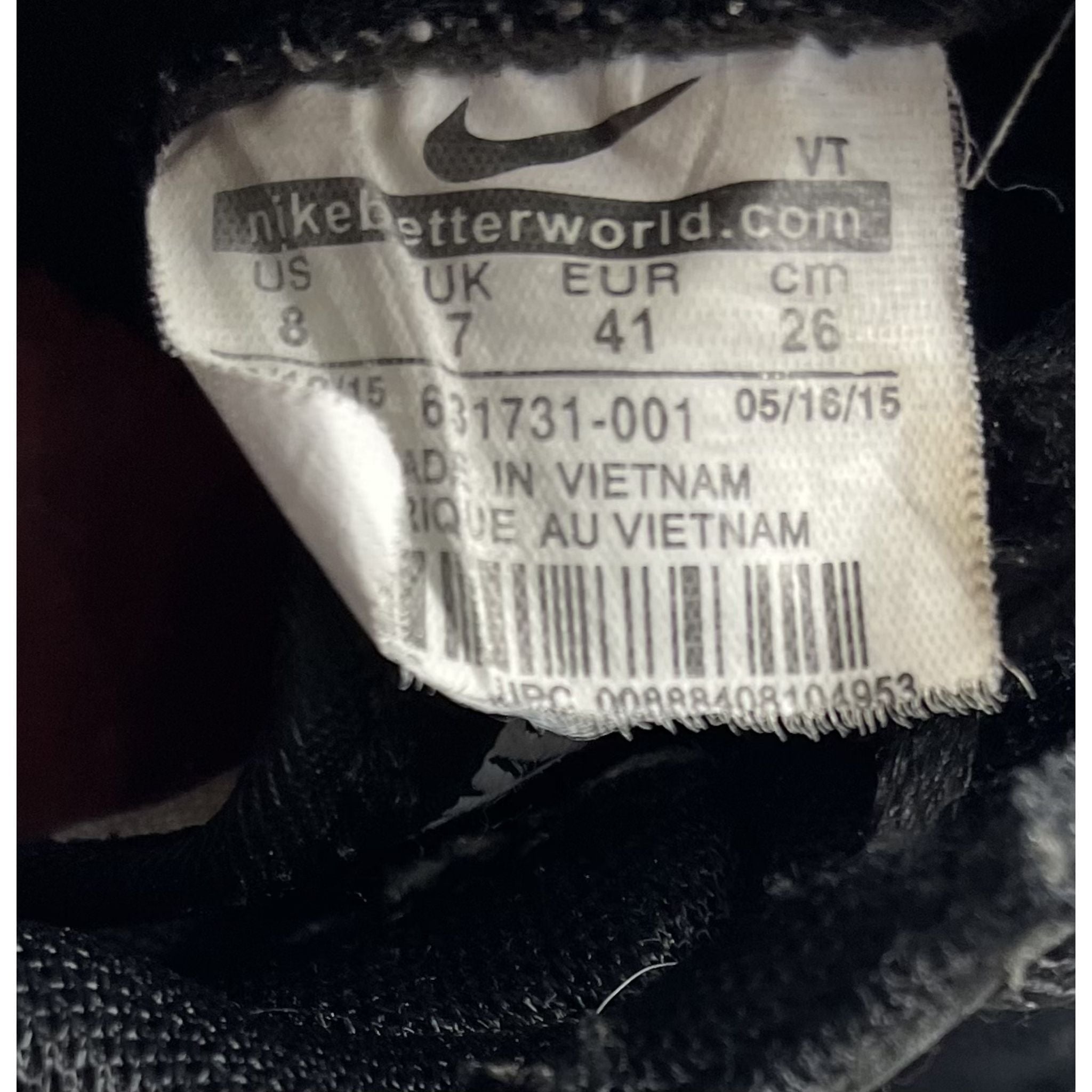 Black Green Nike Sneakers