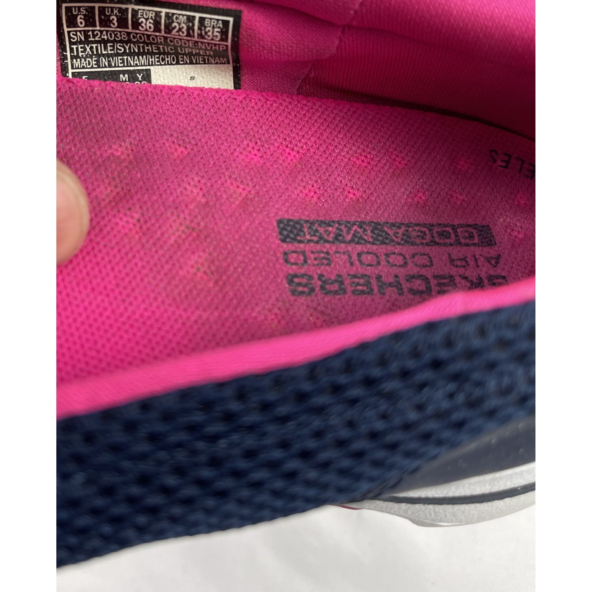 Skechers Blue Slip Ons
