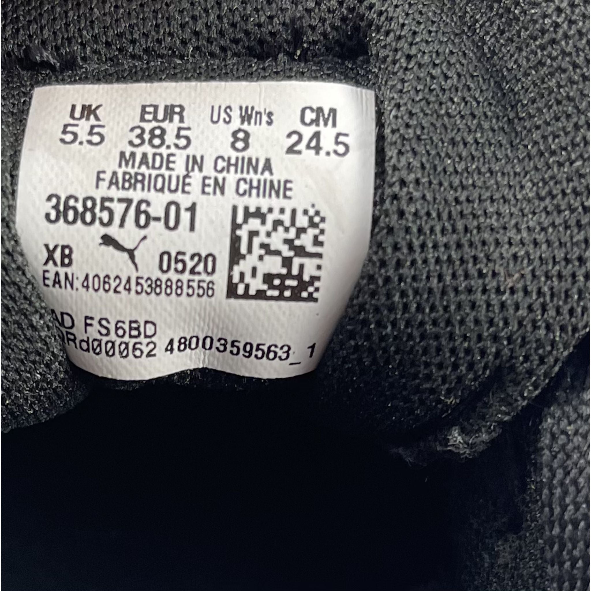 PUMA Black Sneakers Premium