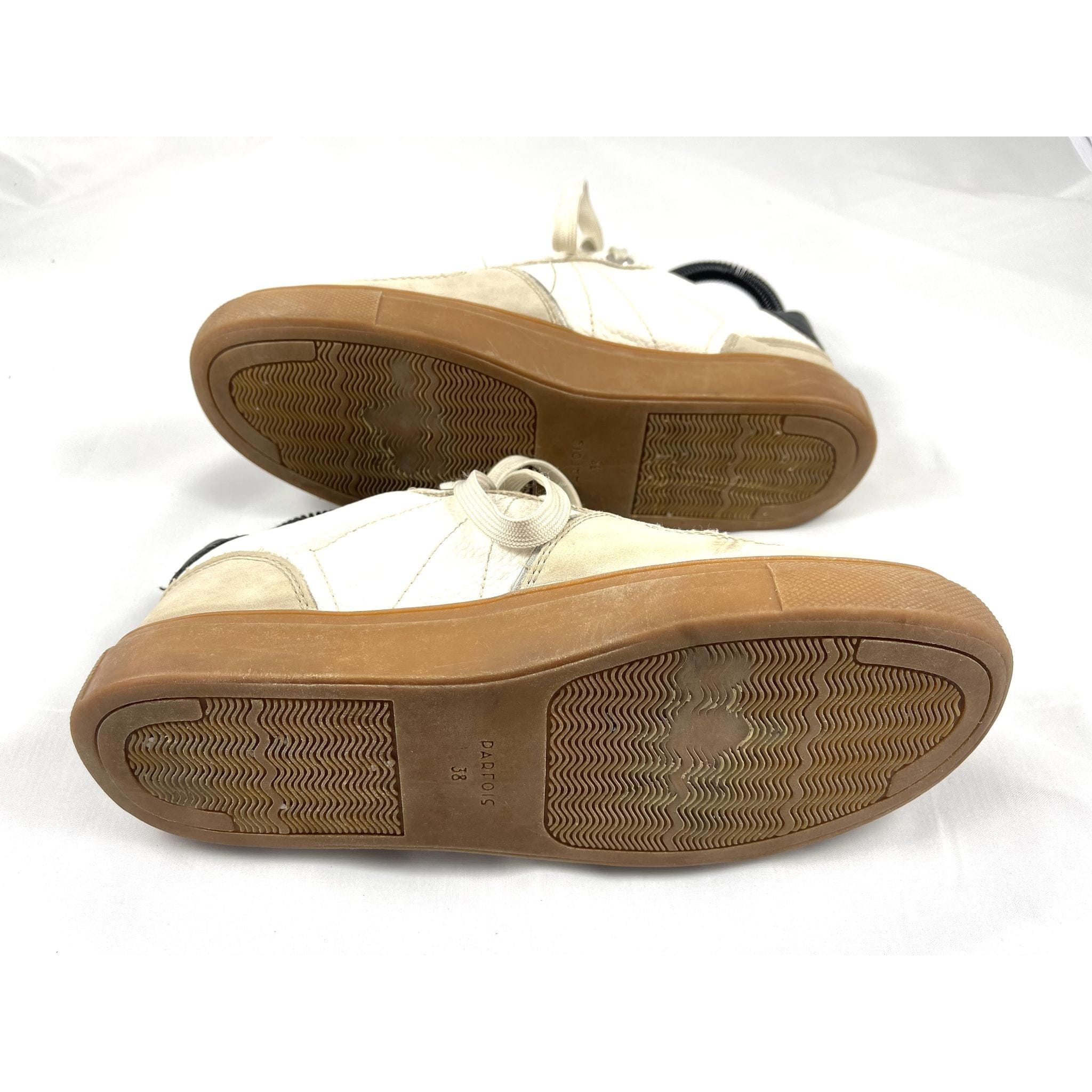 Partois Beige Brown Sneakers