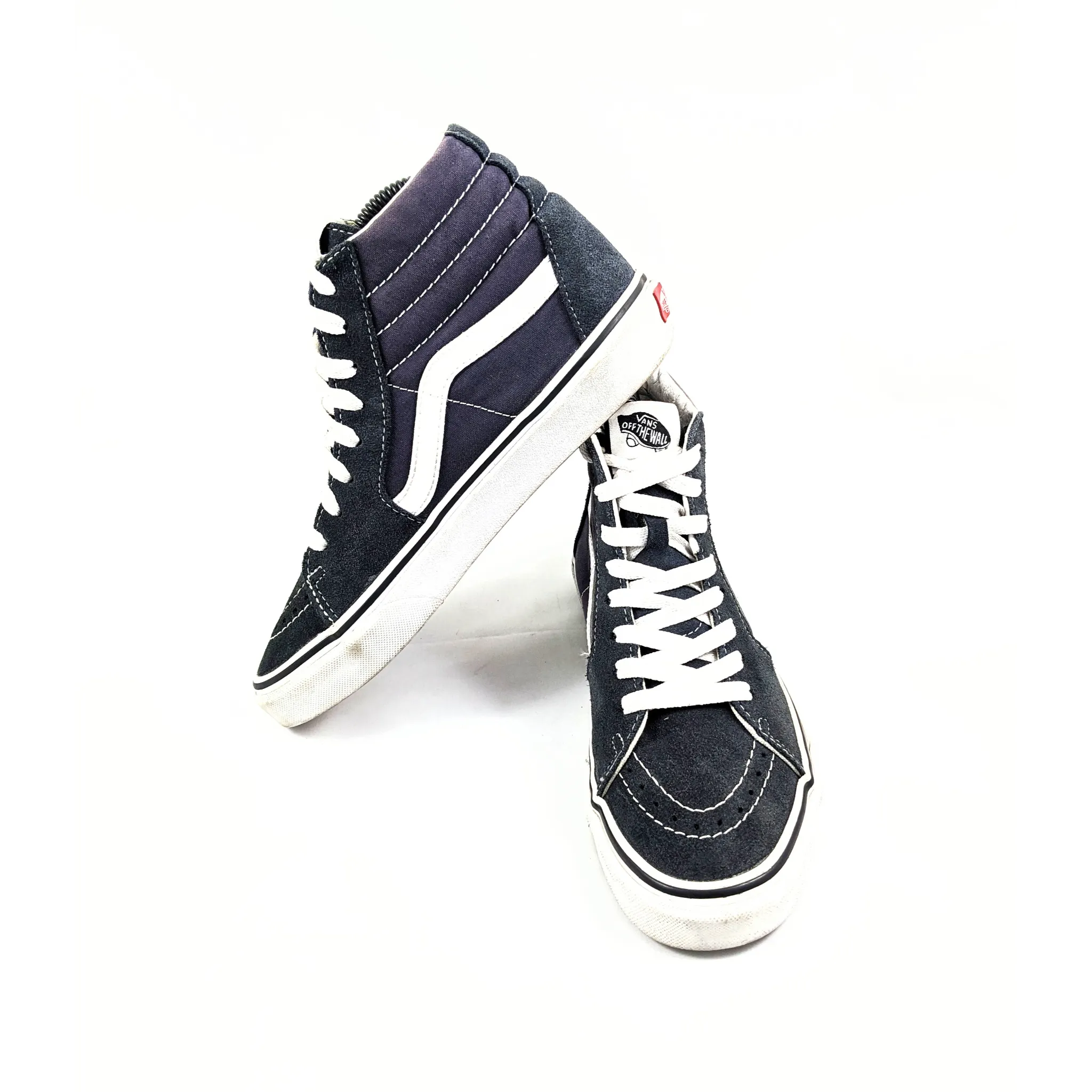 SK8 Hightop Vans Black Skateboard