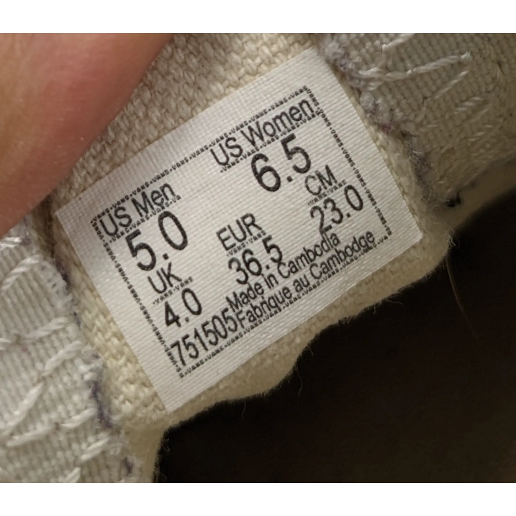 Vans CheckerBoard Sneakers