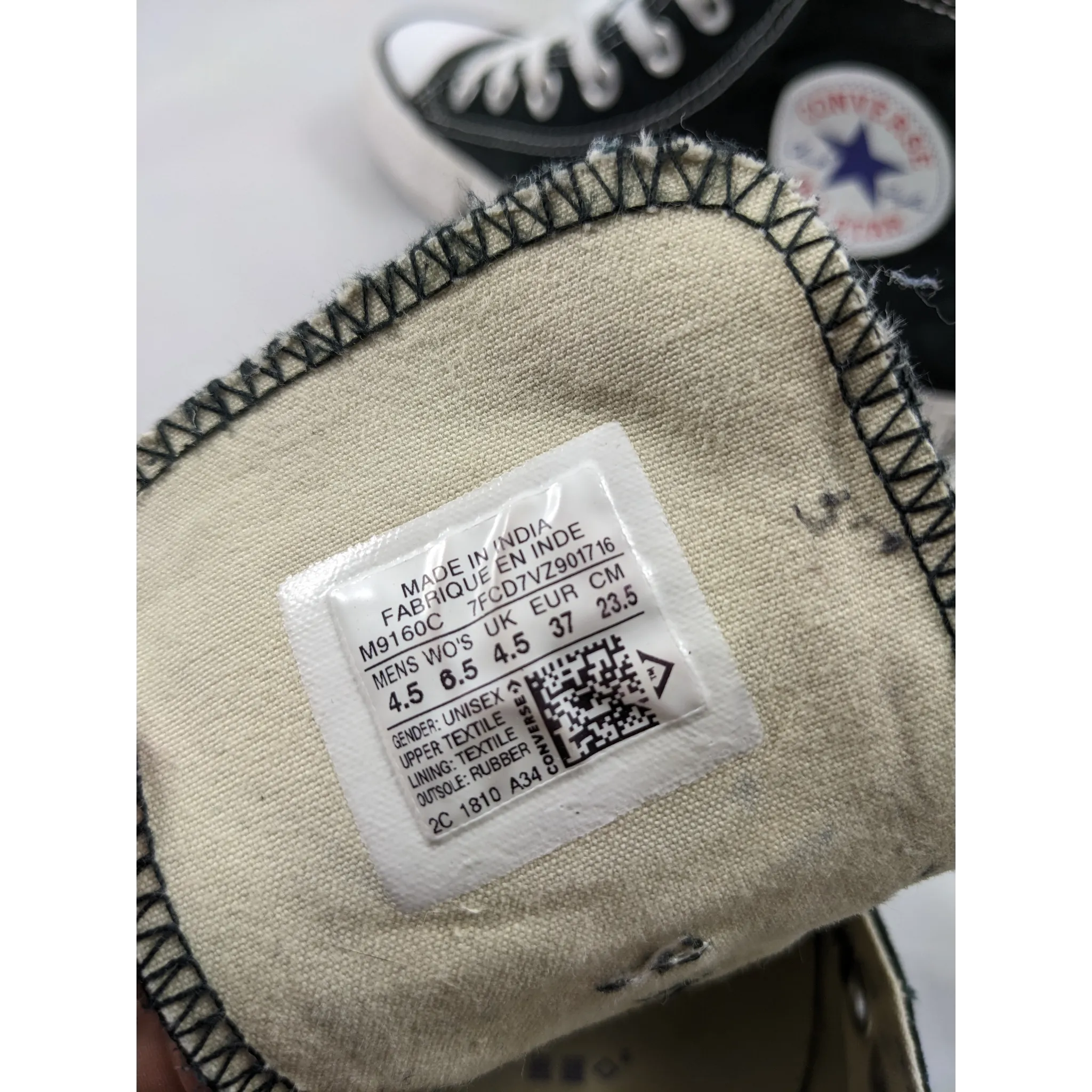 Converse Black Sneakers
