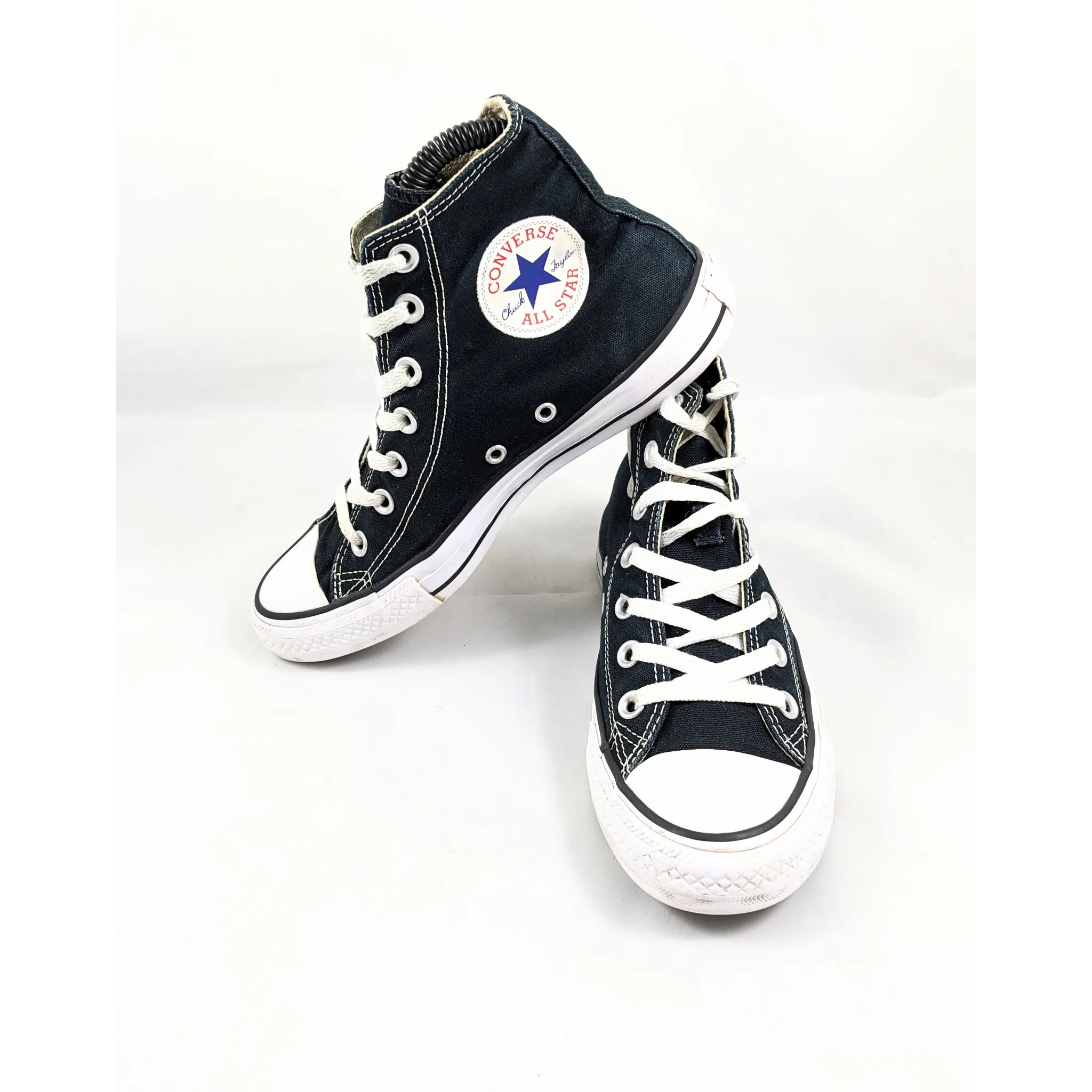 Converse Black Hightops
